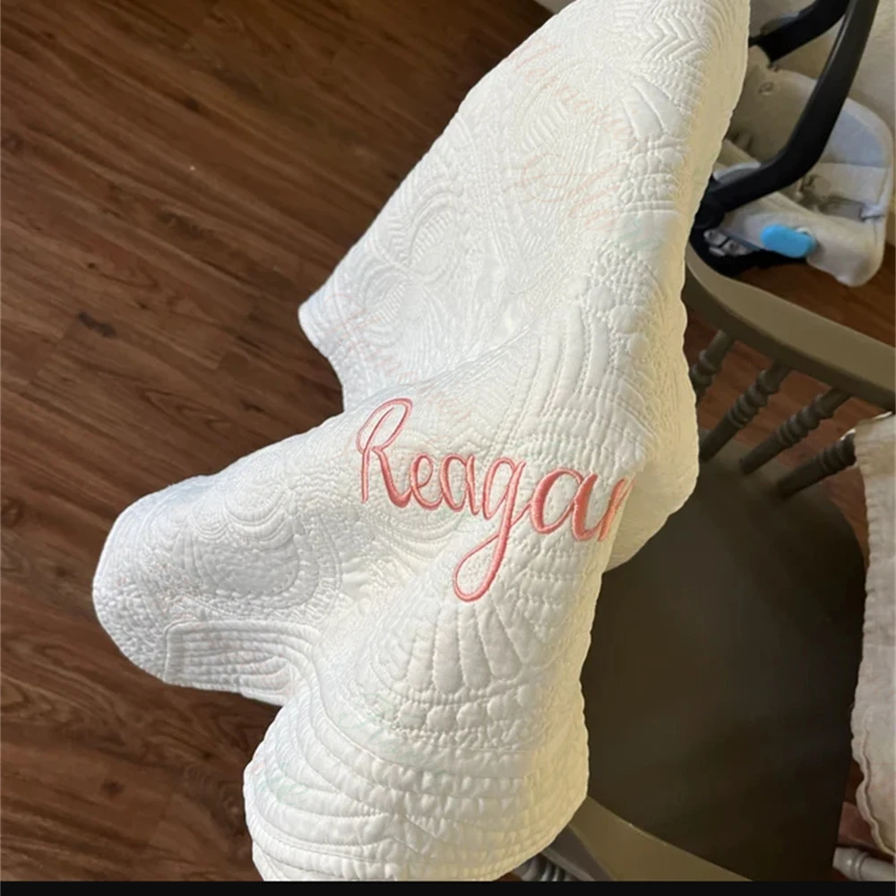Embroidered Name Baby Nursery  - đánh giá và giá Baby Nursery Quilts