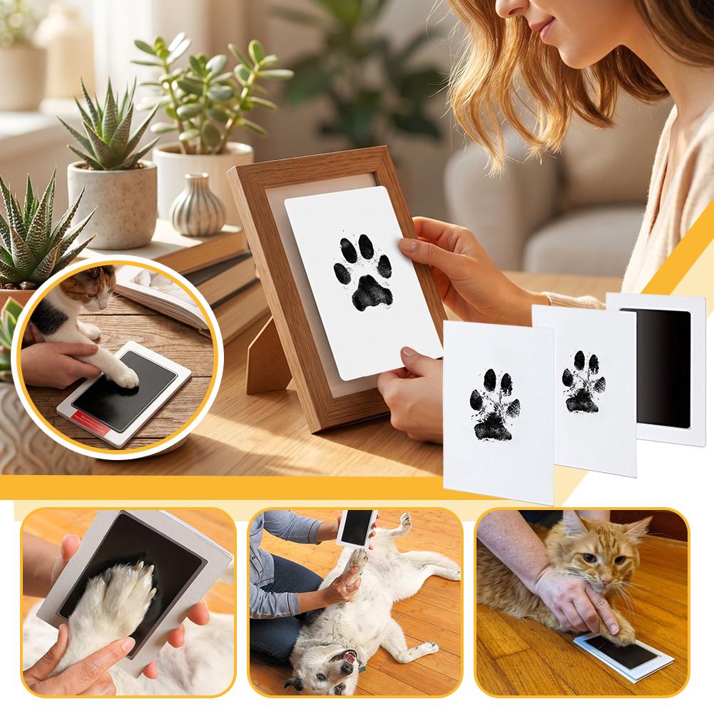 Pet Paw Print Inkless Ink Pad  - đánh giá và giá Footprint Ink Kit