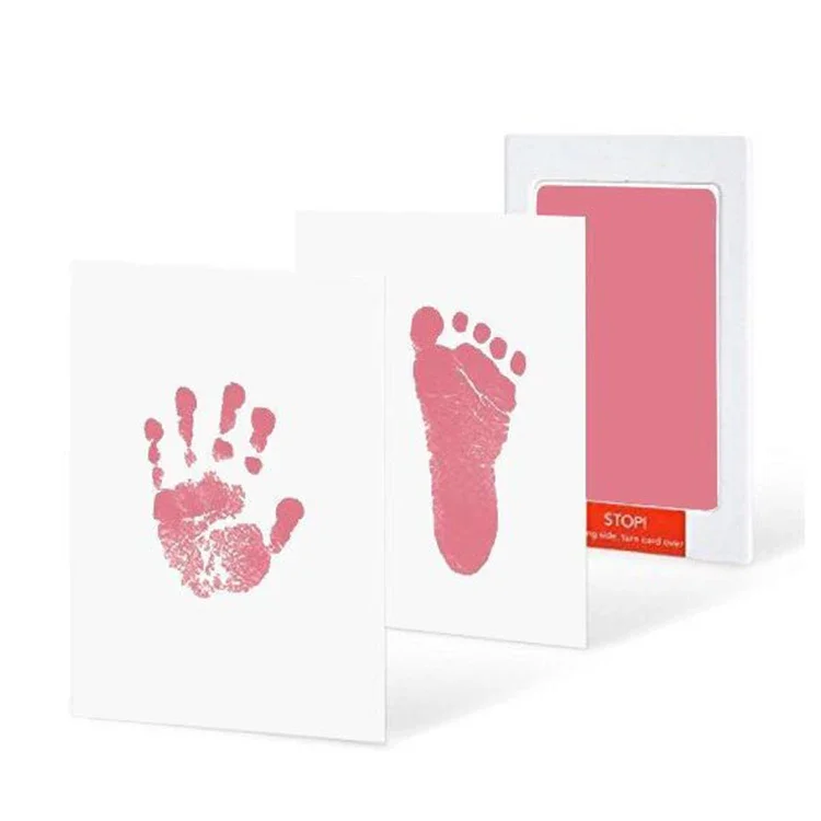 Safe Non-toxic Baby Footprints - đánh giá và giá Footprint Ink Kit